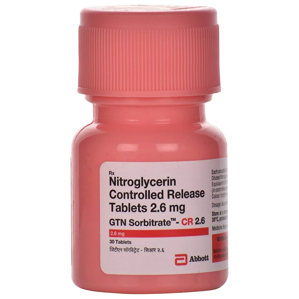 GTN Sorbitrate CR 2.6 Tablet